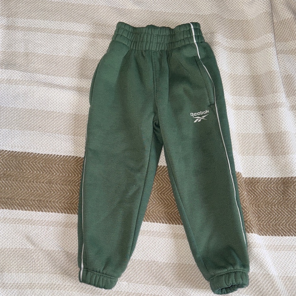 Reebok Kids Forest Green Sweatpants